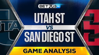 Utah St vs San Diego St (12-28-24) Game Preview | College Basketball Predictions