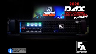 เพาเวอร์แอมป์ Class D 4Ch D3X D4X D4XT ต่างกันอย่างไร By #FIRST_AMP_PRO #FA