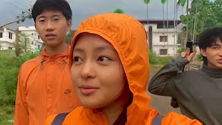 Panchakanya Temple Dharan | Fresh Morning Vlog ​⁠@BishwaChamling