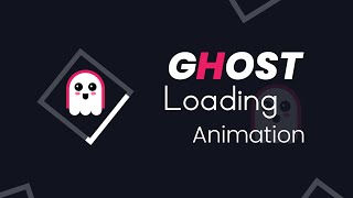 How to Make Ghost Loading Animation | Page Loading, Website Loading Animation | @codebrowser