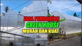 JASA PEMBUATAN GREEN HOUSE