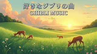 【Ghibli Playlist】おはよう音楽 ☀️ 早く起きた朝に聞く快適なジブリ音楽🌊 海の見える街