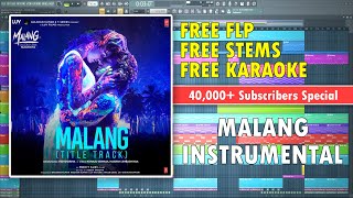 Malang (Title Track) | Instrumental | Ved Sharma | Dr.Vilest | Free Project File