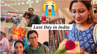 Last day in Mumbai|India|Sidhivinayak darshan|ଦେଶ ଛାଡିଲୁ ଦୁଃଖ ଲାଗିଲା|Back to New York,USA