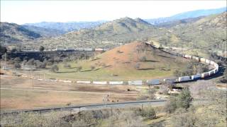 3 trains though the tehachapi loop