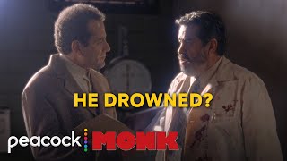 Monk Solves The Case Of The Skydiver Who Drowned In Midair | Monk