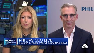 Royal Philips CEO: We see a strengthening of consumer demand and a upping of confidence