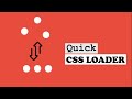 Quick CSS Loader Animation | Pure CSS Loader Animation