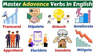 Learn 20+ Advanced Verbs In English | Advanced Verbs Vocabulary | English Vocabulary
