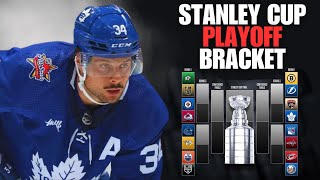 My NHL 2023/24 STANELY CUP PLAYOFF BRACKET