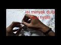 Cara isi minyak zippo untuk pemula.. - How to fill in zippo fluid for beginner