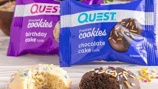 Quest Nutrition New Frosted 🍪 Cookies 🍪 Review \u0026 Taste Test