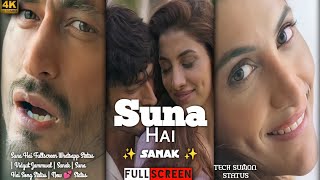 Suna Hai Fullscreen Whatsapp Status | Vidyut Jammwal | Sanak | Suna Hai Song Status | New 💕 Status
