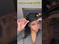 😍detailed tutorial full lace wig cap for crochet box braids twists braided wig cap for braiding.