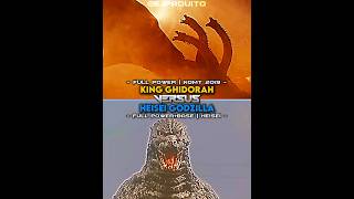 King ghidorah vs Heisei godzilla #short #godzillaheisei #godzillakingofthemonsters