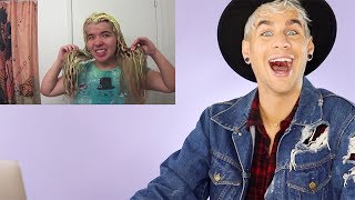 HAIRDRESSER REACTS TO ANOTHER EPIC BLEACH FAIL! (lol never gets old) |bradmondo