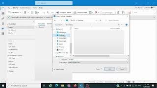 How to archive your emails to PST File