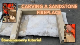 Learn how to make a stone fireplace