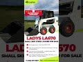 ladys la380 mini skid steer loader miniloader miniskidsteer skidsteerloader