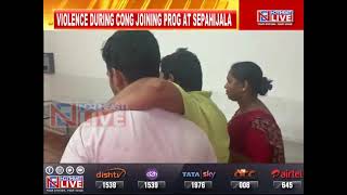 Political violence in Tripura : BJP workers injured in Sepahijahala