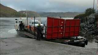 Ferry from the Isle of Skye to Glenelg, Lochalsh, Highland Region, Scotland