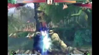 SF4:aoki (Bl) vs Kuma (Ve) - Qualifiers - Japan National Tournament