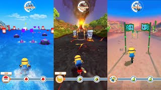 Despicable Me: Minion Rush - Location Props vs Props