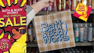 BATH AND BODY WORKS SEMI ANNUAL SALE HAUL!