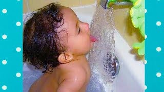 Funniest Babies Drinking Water 🥛 Funny Babies and Pets