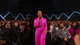 Alicia Keys talks to Gwen Stefani and Blake Shelton | 2020 GRAMMYs