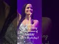 Andrea of The Corrs tearing up during performance of Runaway - Live in Manila Day 2