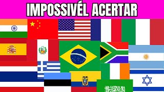 ADIVINHE OS PAÍSES PELA BANDEIRA ? 🔥