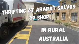 Thrifting in Rural Australia at Ararat Salvos Thrift Store #thrift #thriftwithme