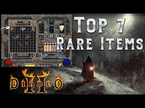 My top 7 rare items I found in Diablo 2 alone