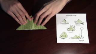 How to fold a HOVERCRAFT - Origami Day 45 (EASY)