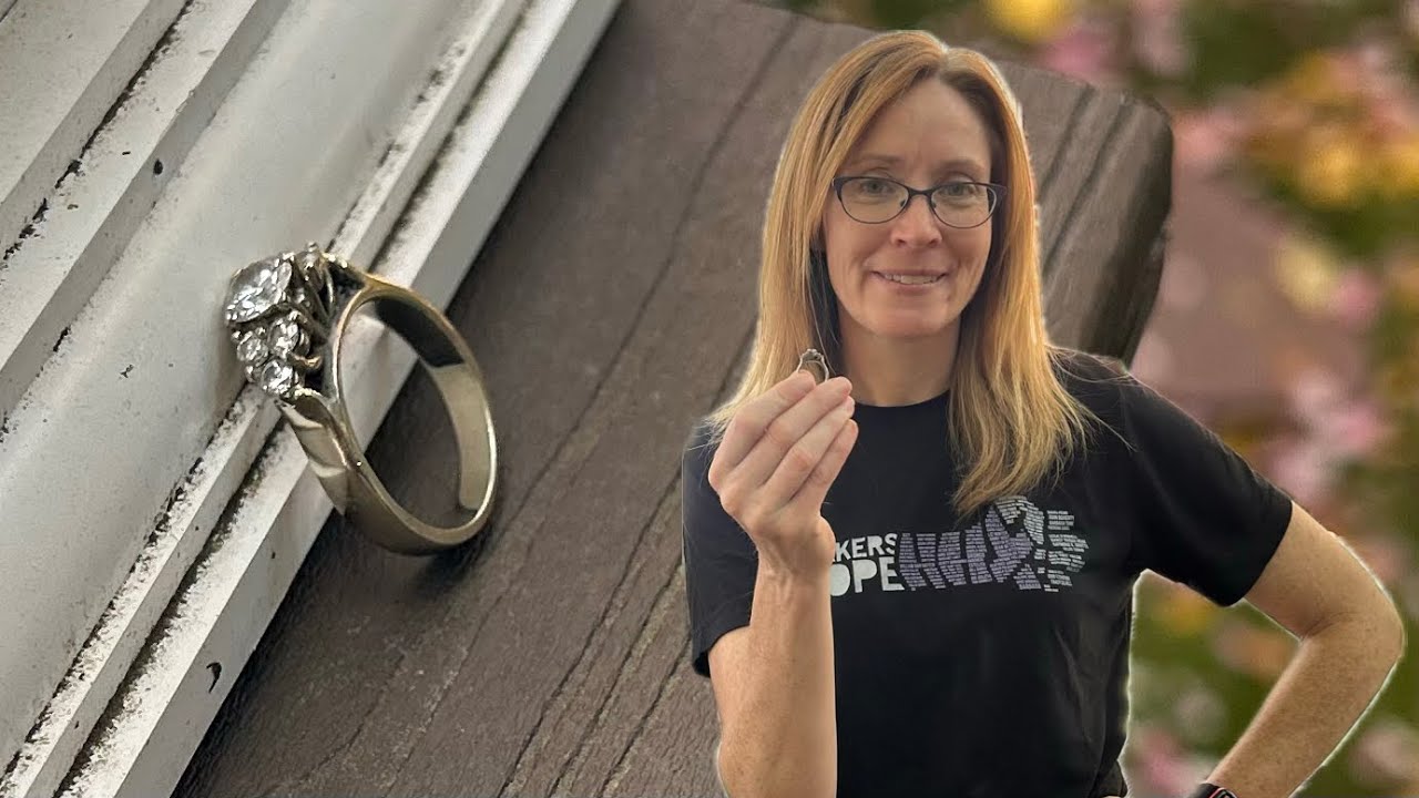 My Ring Went Flying Off How To Find A Lost Ring In The Leaves Youtube