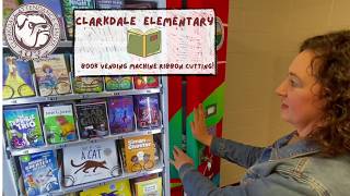 CES Book Vending Machine Ribbon Cutting