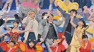 有吉弘行、『おかあさんといっしょ』渾身ダンス！ 「子どもが生まれて変わりました」内村光良ねぎらい【紅白歌合戦】