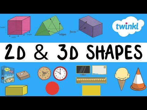 Which is not a 3 dimensional shape?