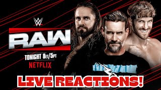 WWE Raw 2/24/2025 LIVE REACTIONS!