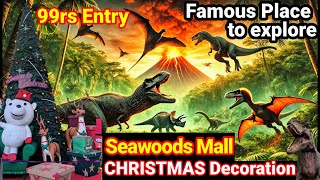 Nexus Seawoods Mall | Best Christmas decoration in Navi mumbai | Dino verse Event