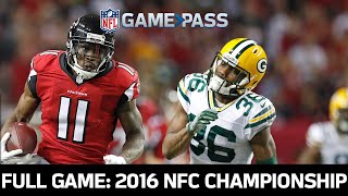 Green Bay Packers vs. Atlanta Falcons 2016 NFC Championship  Game