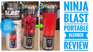 Ninja BLAST Battery Powered Rechargeable USB-C Portable Blender Smoothie Maker Review   I LOVE IT!!!