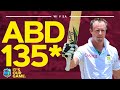 👏 AB de Villiers Batting Masterclass | 135 Not Out Including 6 Sixes! | West Indies vs South Africa