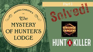 Part 1 - Solving Hunt-A-Killer: Agatha Christie's The Mystery of Hunter's Lodge Collector's Edition
