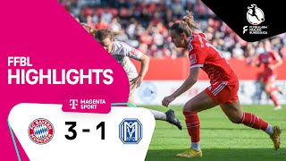 FC Bayern München - SV Meppen | Highlights FLYERALARM Frauen Bundesliga 22/23