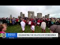 celebrating the winter solstice at stonehenge