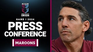 State of Origin 2024 | QLD Maroons Press Conference | Game 1