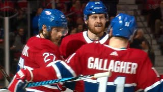 Canadiens' Galchenyuk rips vicious blast off-the-post and in