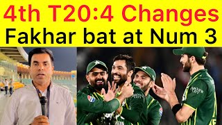 BREAKING 🛑 4 Changes in Pakistan playing 11 for 4th T20 vs New Zealand | Amir, F